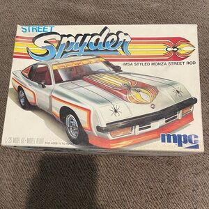 Street Spyder Car Model not assembled